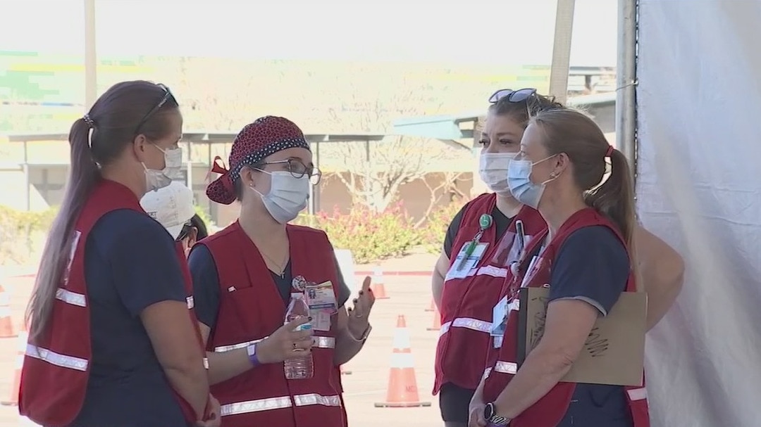 Nursing students get hands-on learning during COVID-19 pandemic