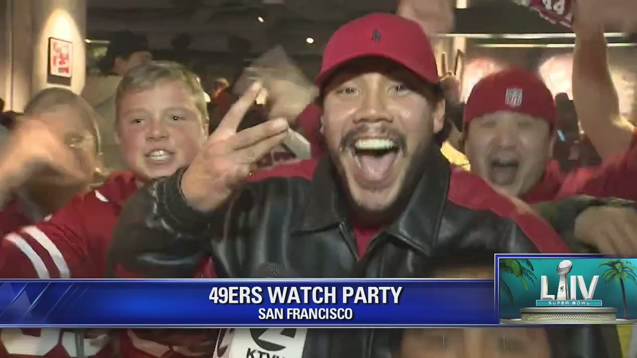 Niners fan rejoice at SF watch party