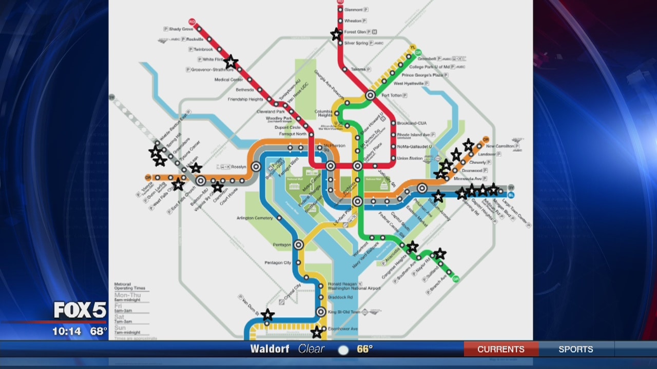 Metro could shut down 20 stations during off-peak hours under proposal