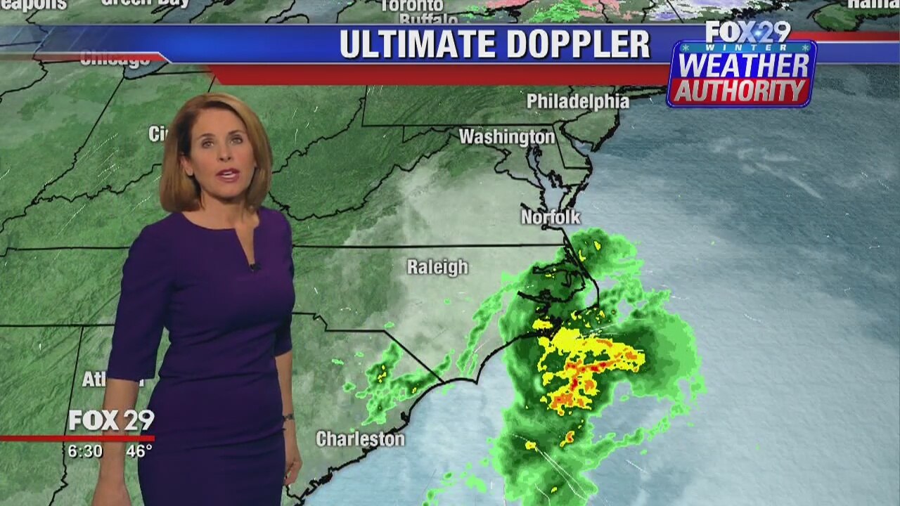 Fox 29 Weather Authority 7 day forecast 6 pm