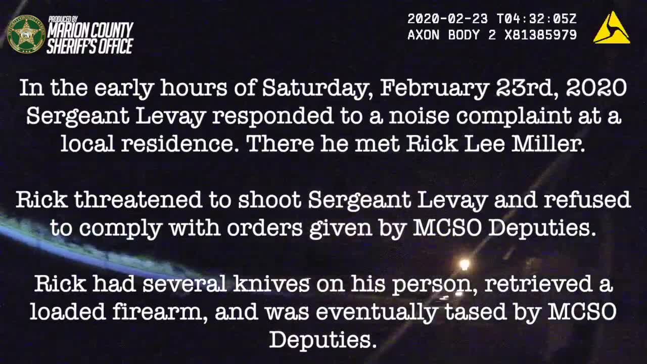 Deputies ask Florida man to turn his music down