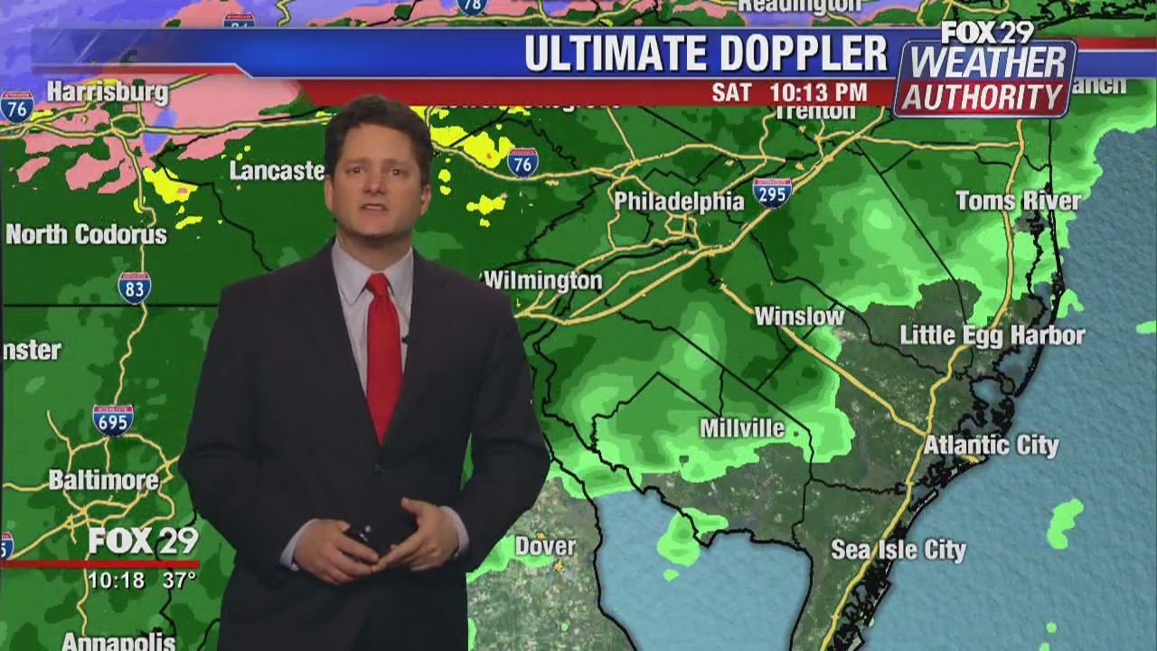 FOX 29 Weather Authority 7 day forecast 10 pm