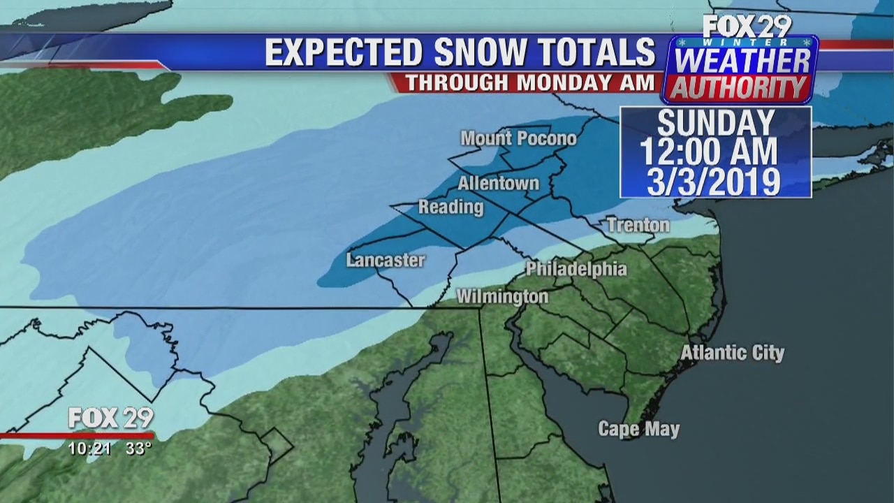 FOX 29 Weather Authority: Friday evening