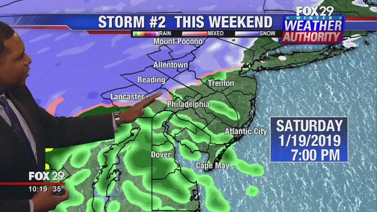 Weather Authority: Friday evening update