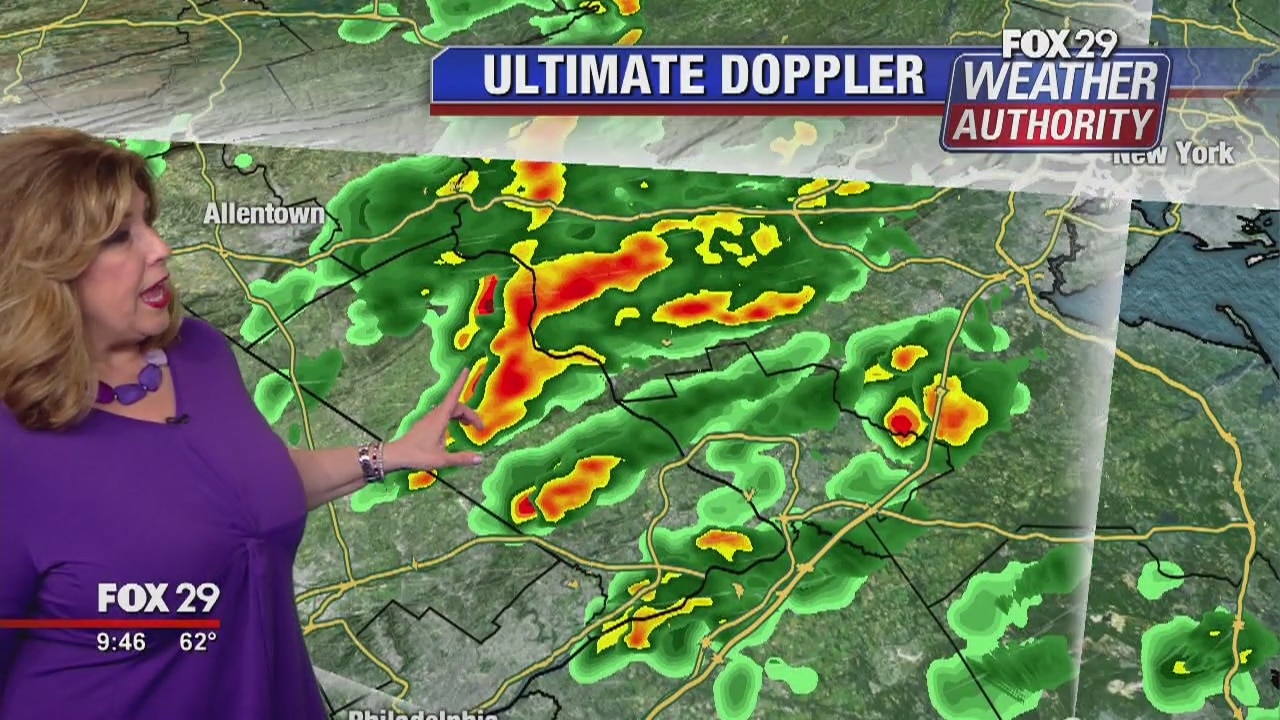 Weather Authority: Monday 9 a.m. forecast