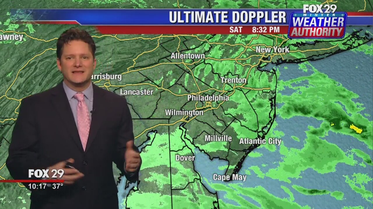 FOX 29 Weather Authority 7 day forecast 10 pm