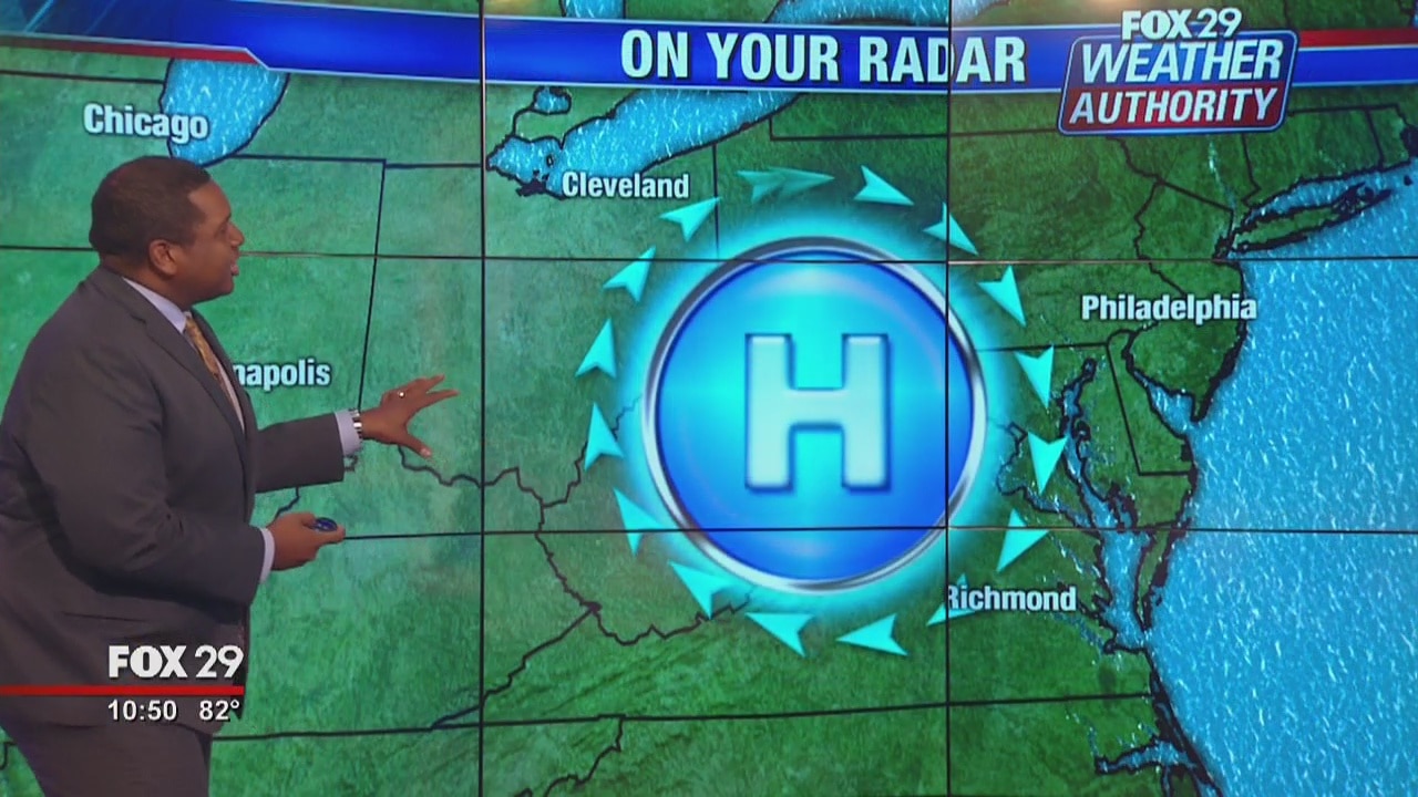 FOX 29' Weather Authority: 7-Day Forecast (Tuesday update)