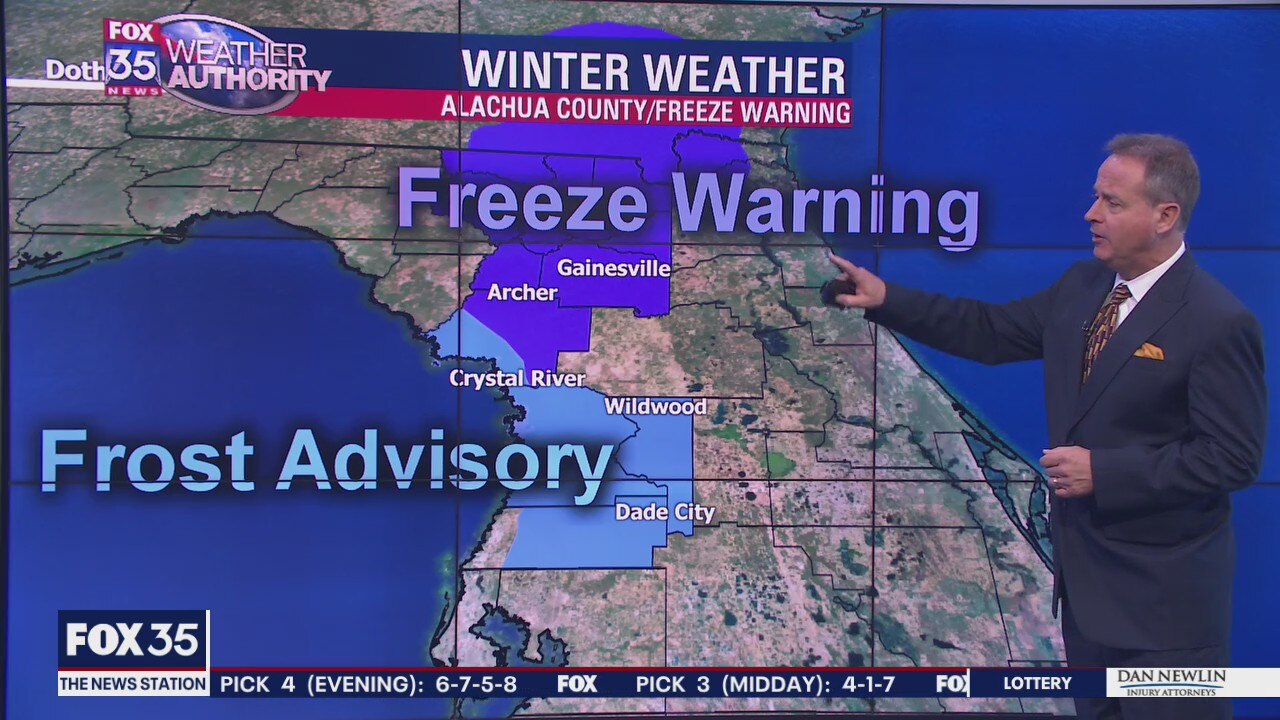Tracking the cold air