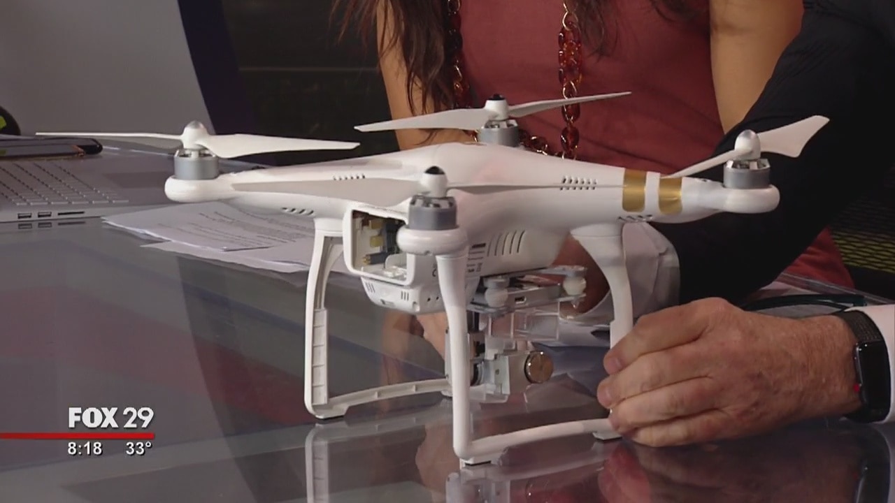 Discussing drone regulations after sightings ground flights at Newark airport
