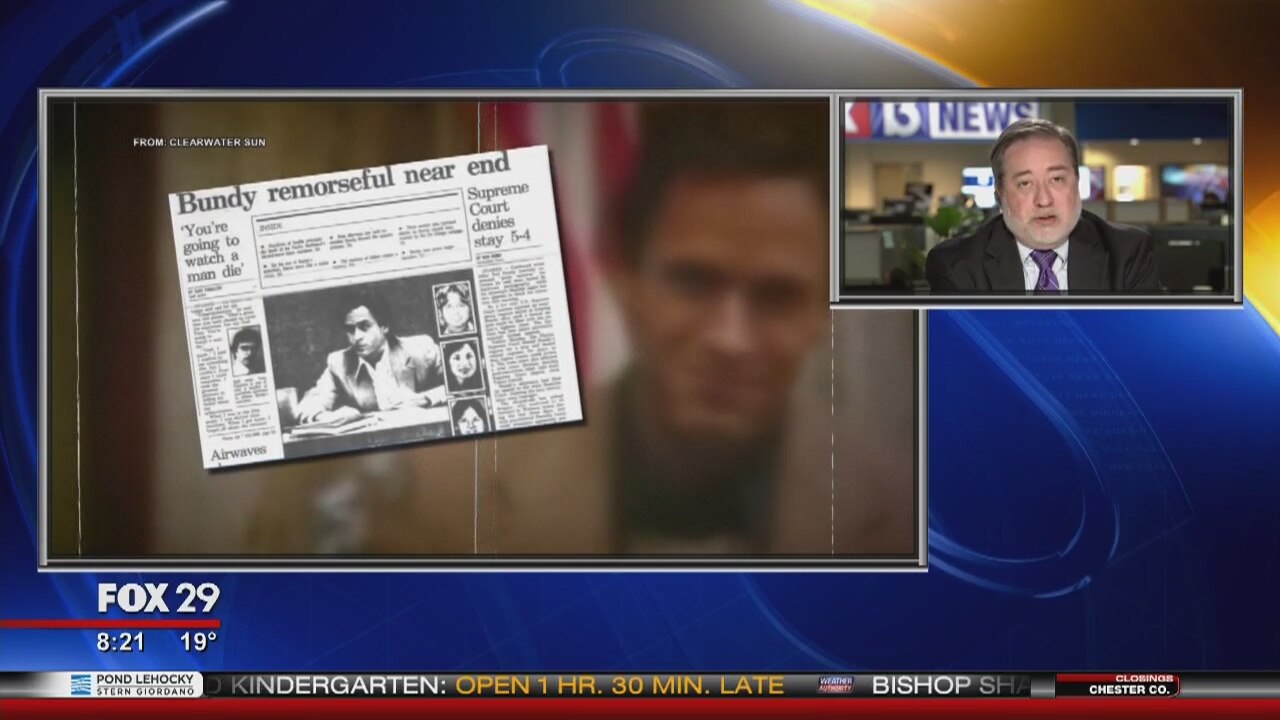 FOX 13's Tony Panaccio talks about Ted Bundy's ties to the Philadelphia area