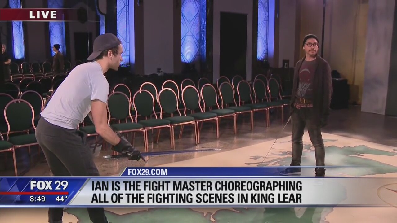 Hank previews 'King Lear' at the Sedgwick Theatre