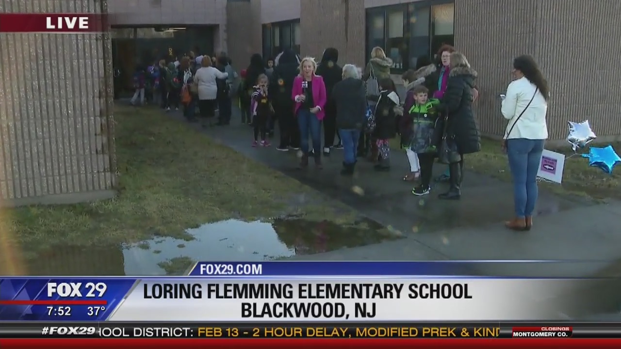 Loring Fleming Elementary School holds 'Muffins with My Lady' event