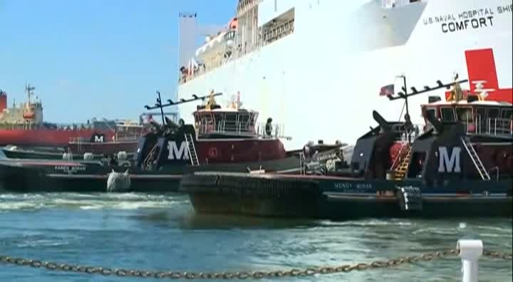 Navy ship heads to Puerto Rico