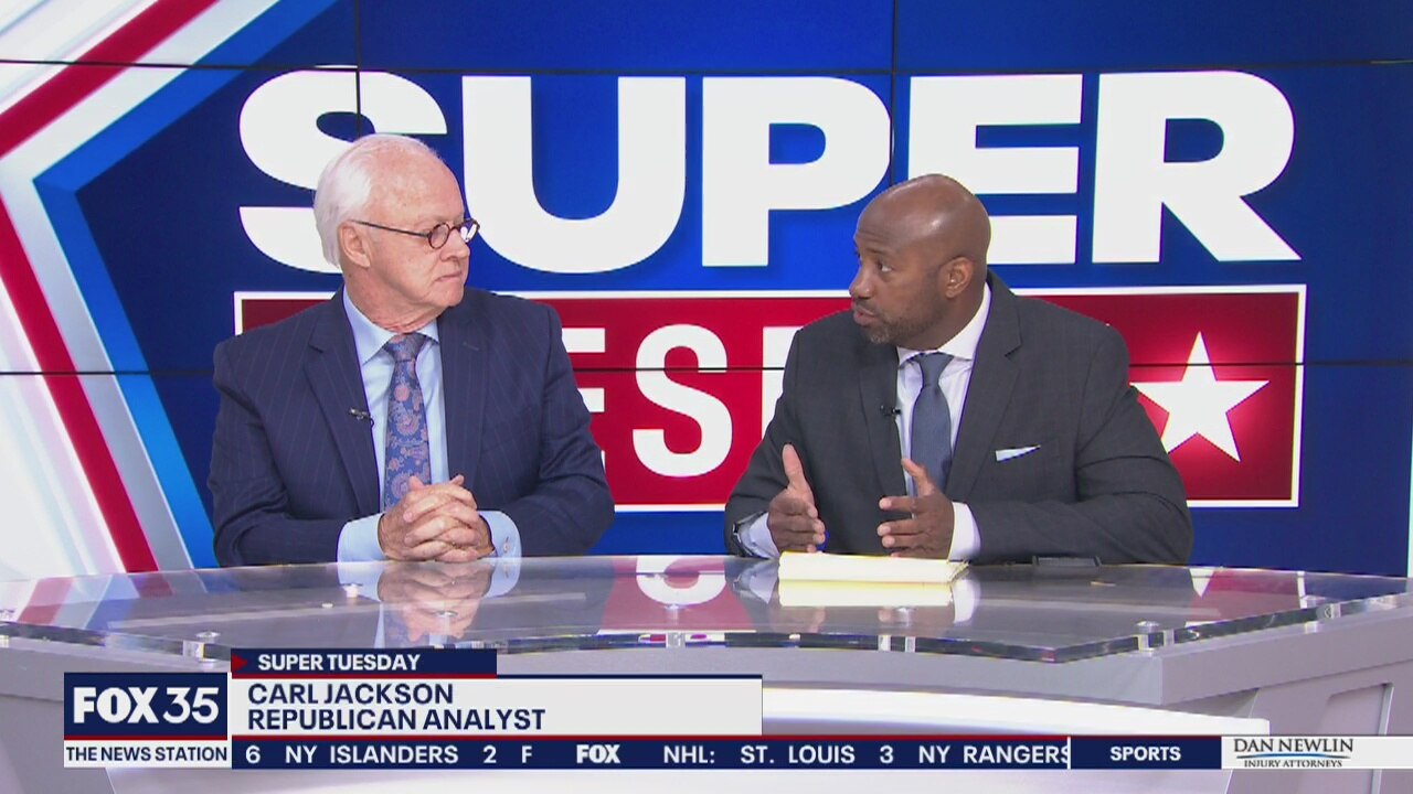 FOX 35 political analysts talk Super Tuesday live election results