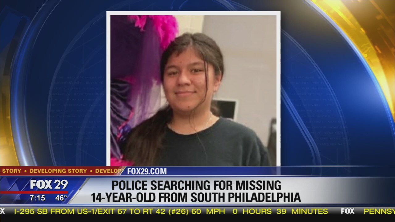 Police search for missing 14-year-old girl from South Philadelphia
