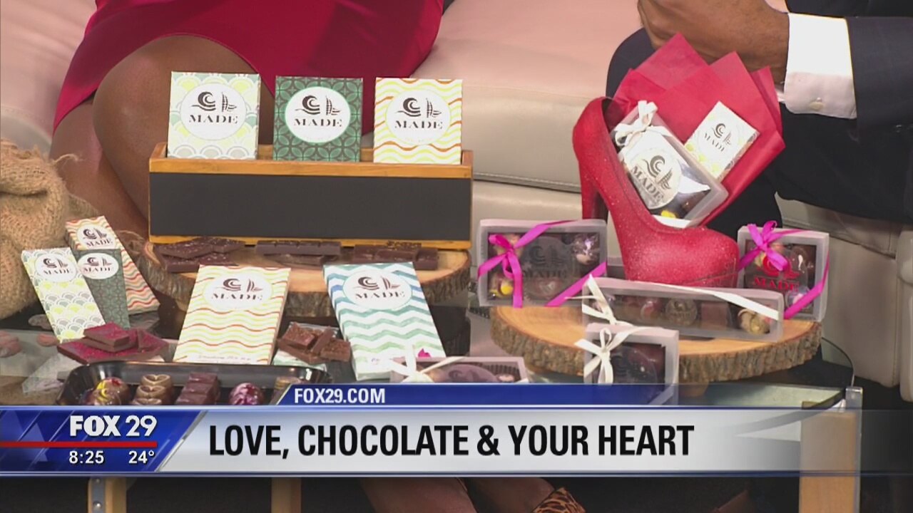 Love, chocolate and your heart