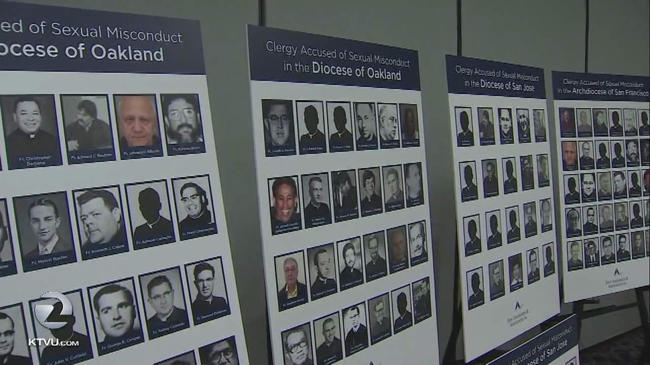 Diocese of Oakland releases names of 45 clergy credibly accused of sexual abuse of minors