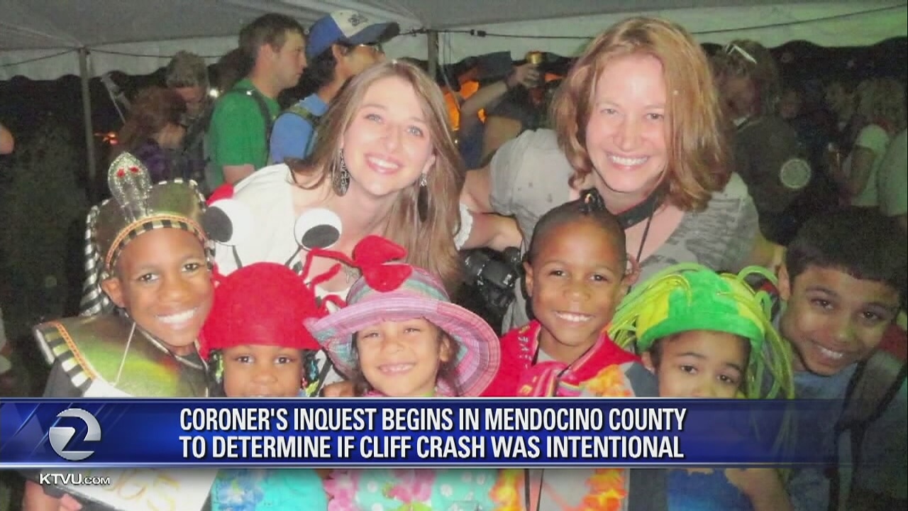 Coroner's inquest begins into death of family that plunged off California coastal cliff