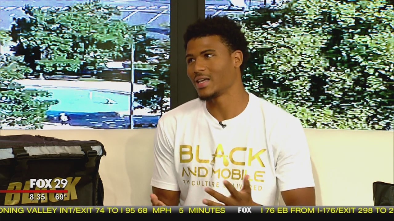 Young entrepreneur creates food delivery service