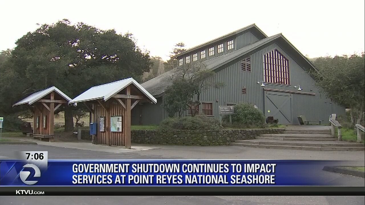 Government shutdown affecting the sanitary conditions at Point Reyes