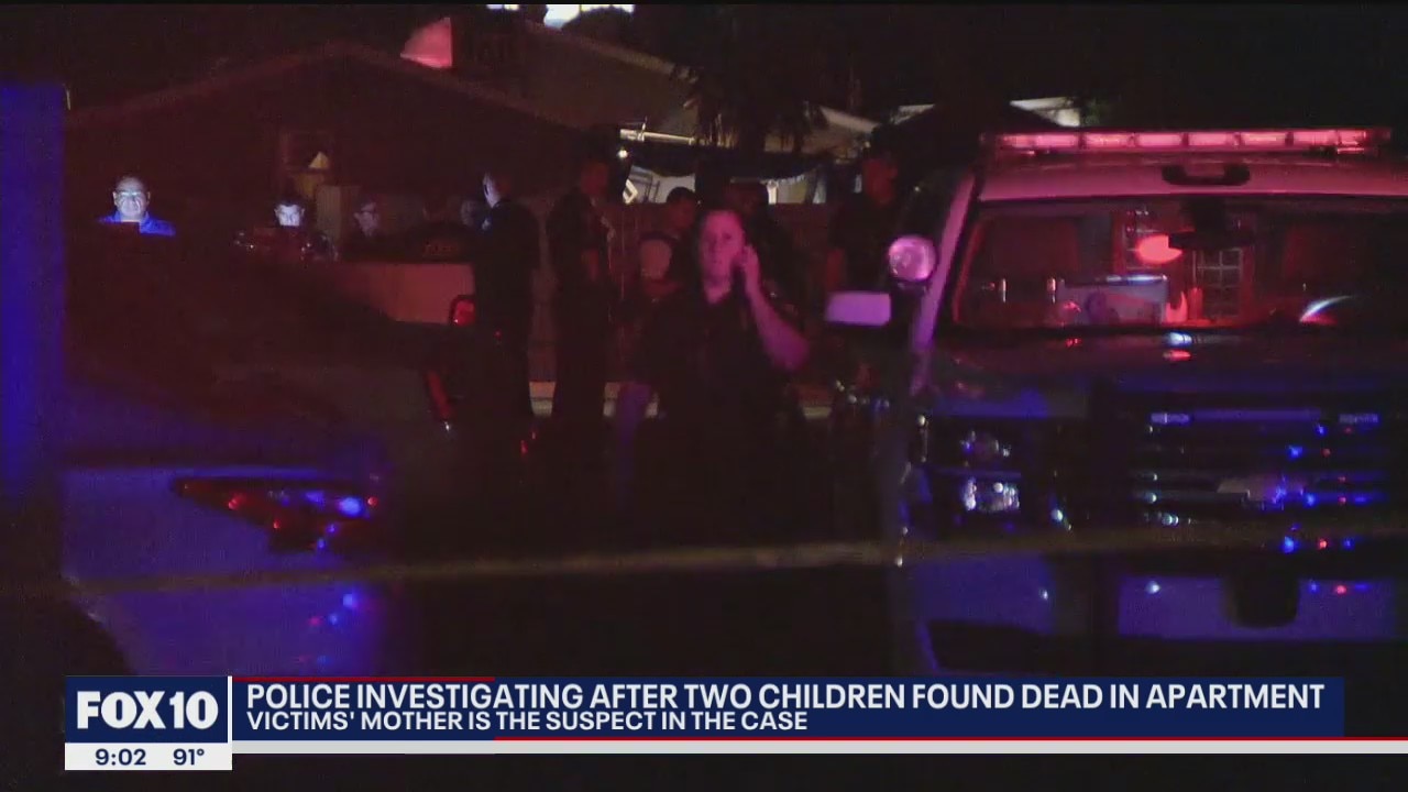 Mother suspected in death of two children in Phoenix