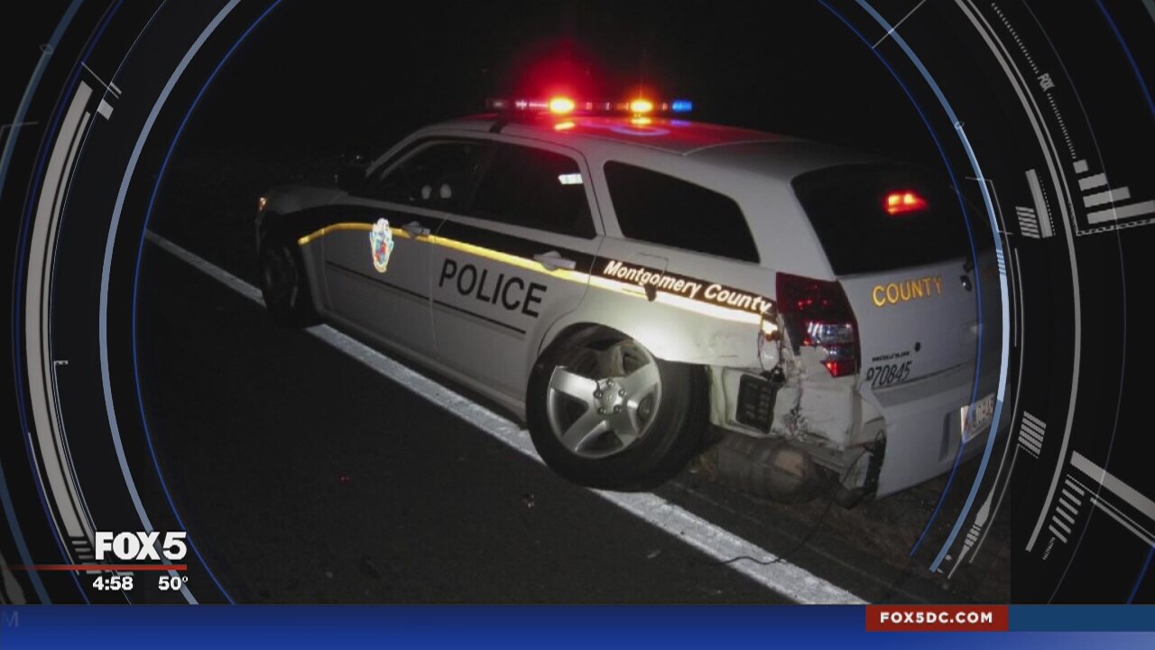 Man arrested after crashing into police cruiser | FOX 5 DC