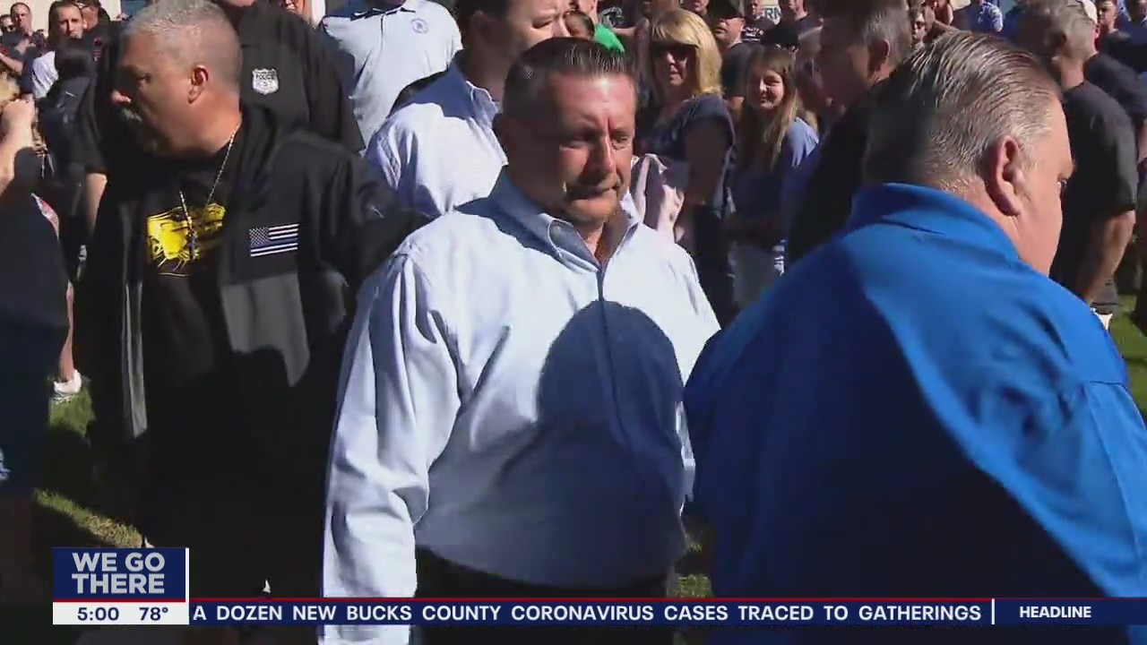 Philadelphia Police Inspector Joseph Bologna turns himself in after facing assault charges