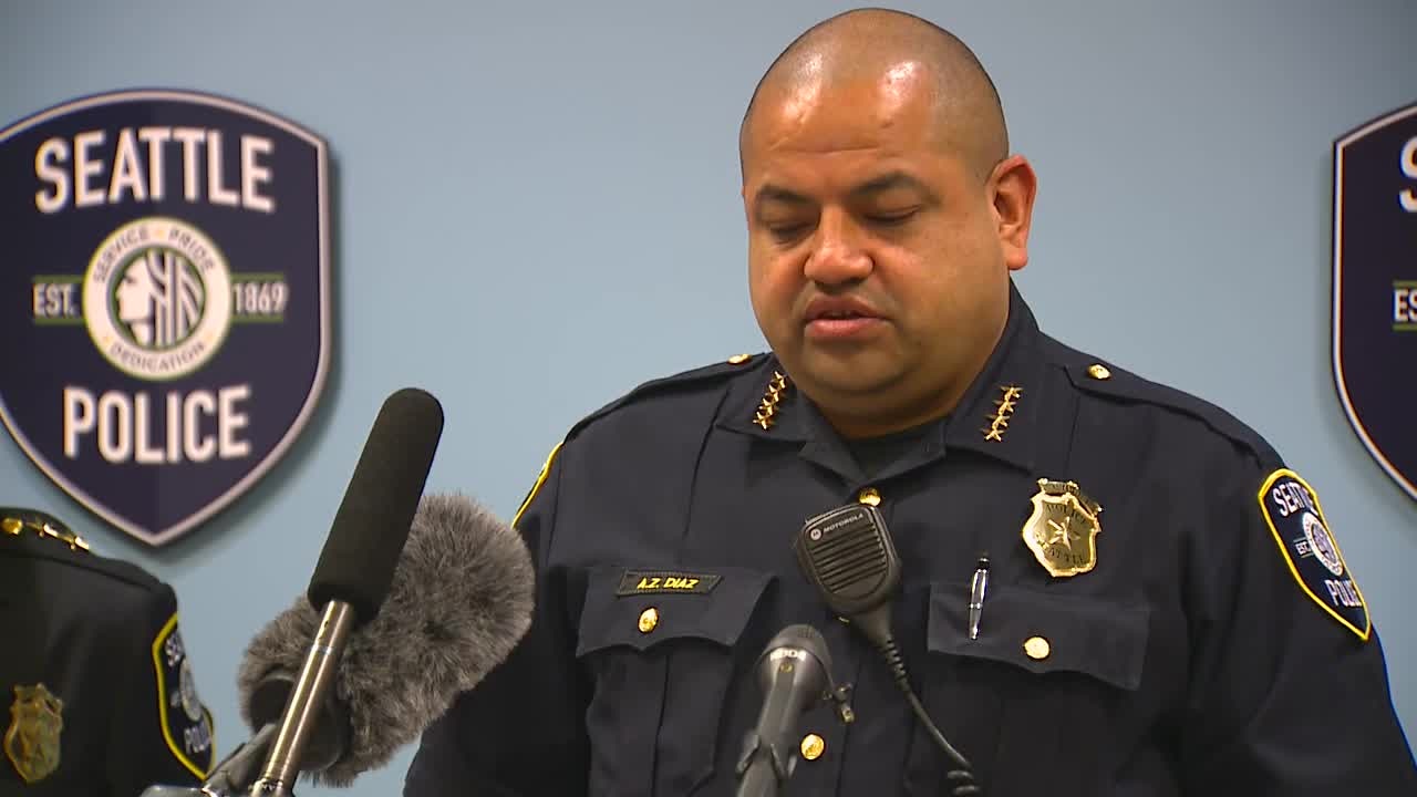 Seattle Police announce arrests related to arson, bat assault on officer