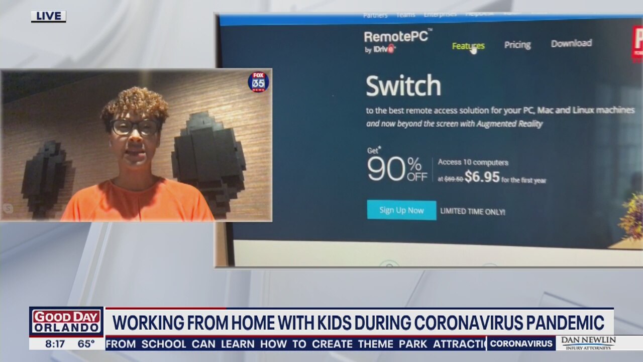 Working from home with kids during coronavirus outbreak