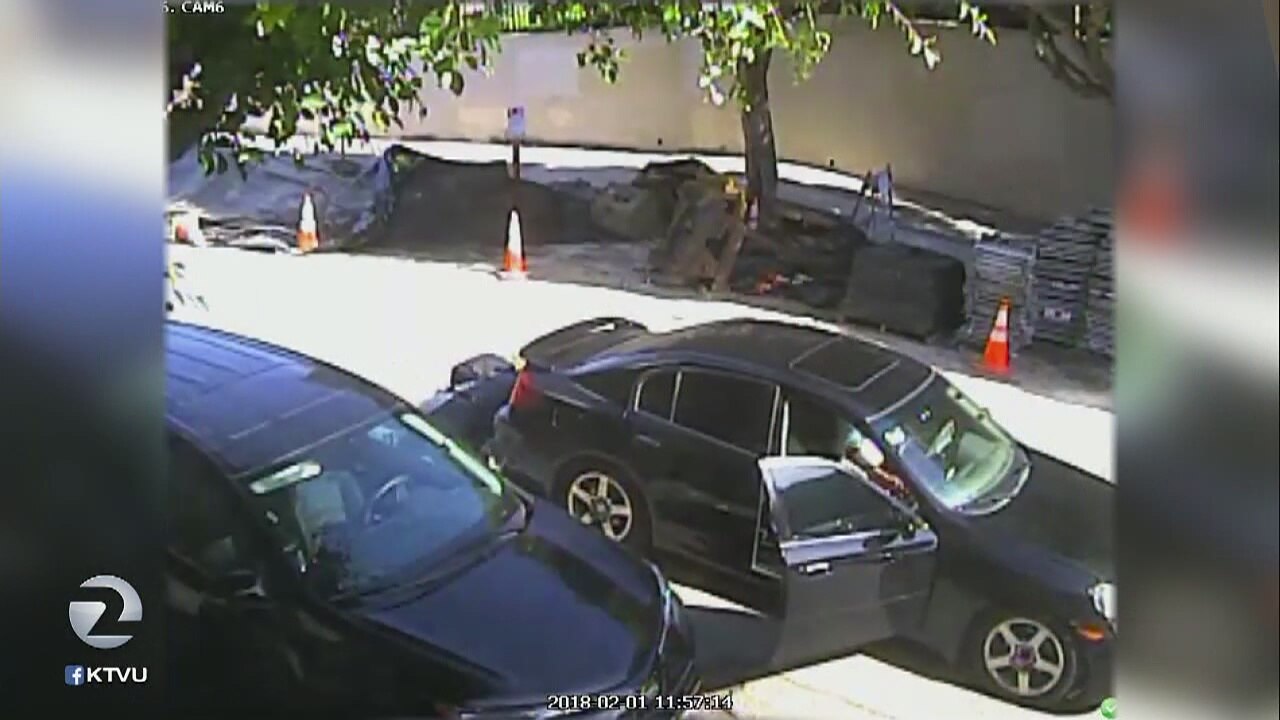 VIDEO: SFPD officer run over by auto-burglary suspect; 3 suspects charged