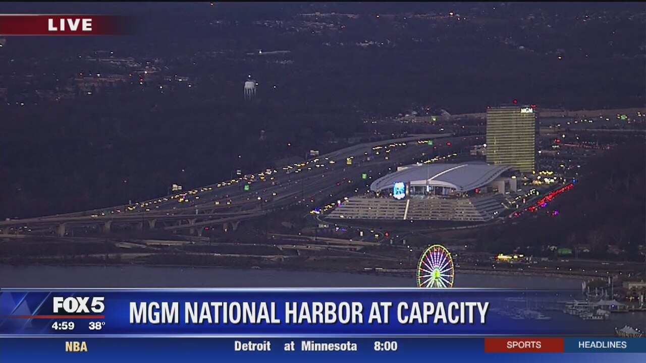 MGM National Harbor casino reaches full capacity