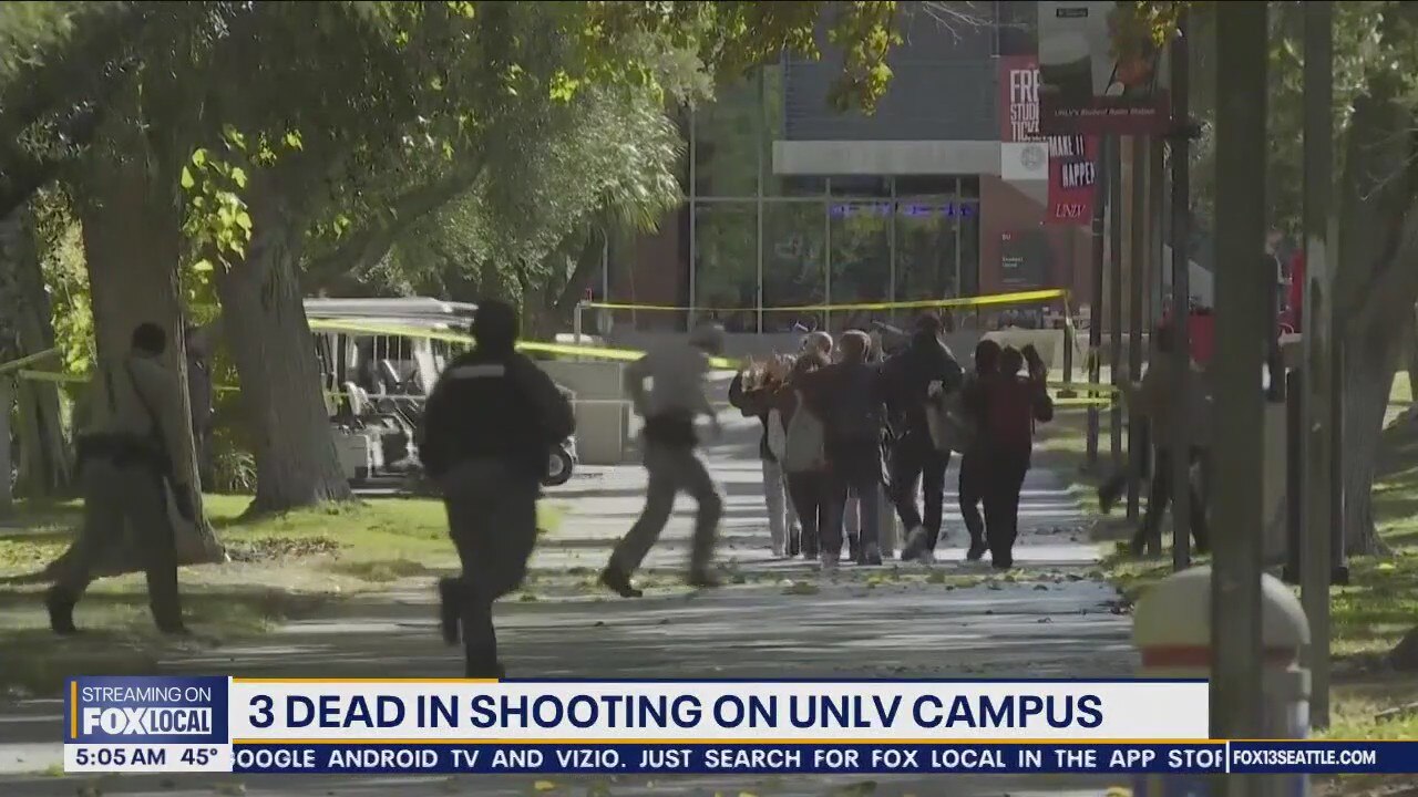 3 dead in shooting on UNLV campus | FOX 13 Seattle