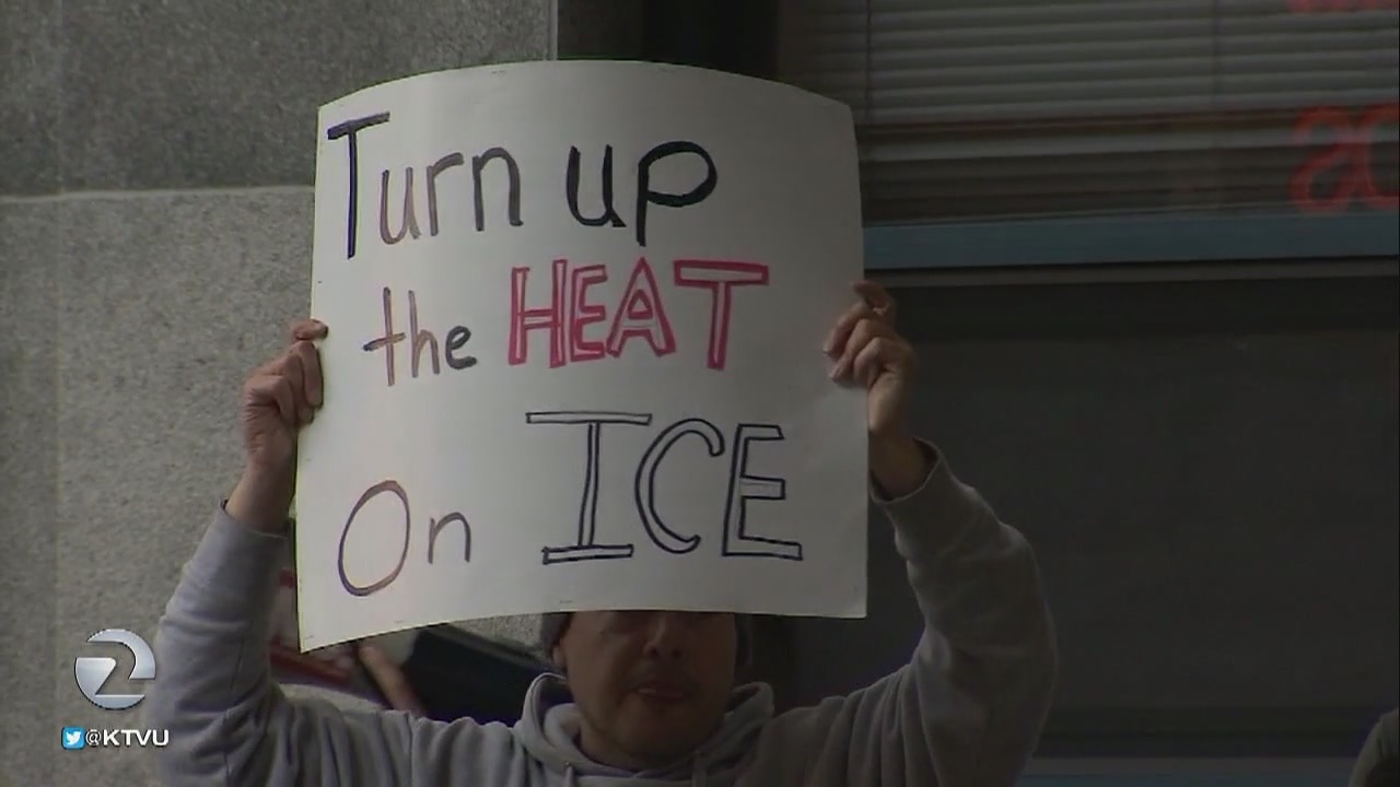 ICE protest