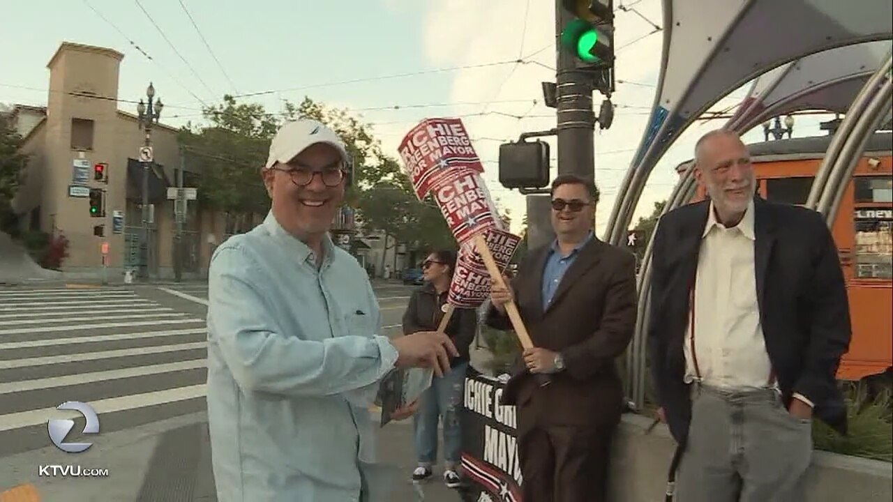 SF mayoral candidates get the last minute word out before voters hit the polls