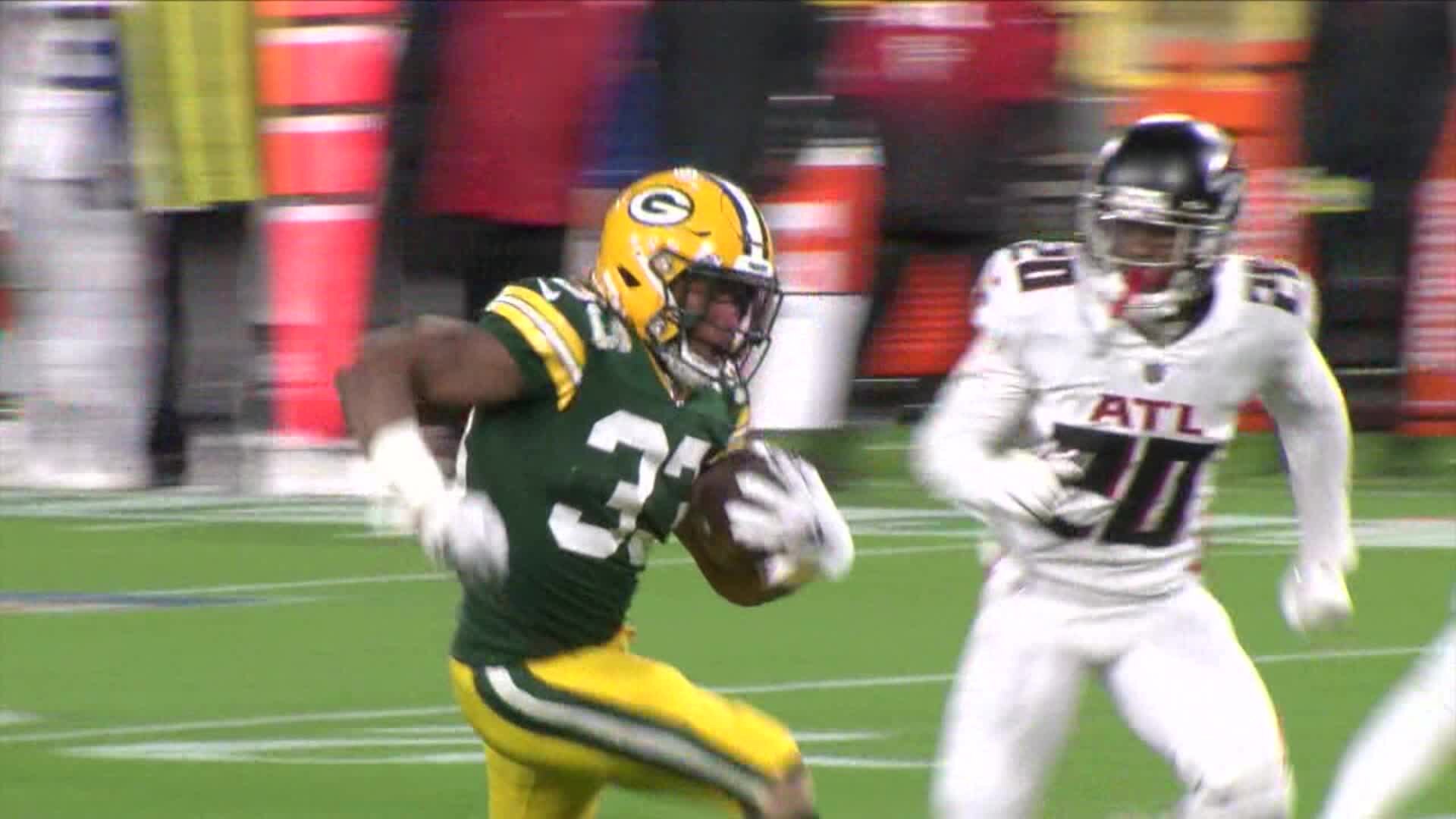Aaron Jones says everybody has bought in to Coach LaFleur