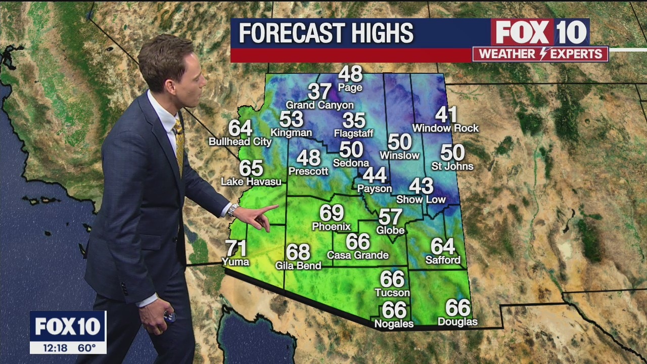 Noon Weather Forecast - 3/7/22