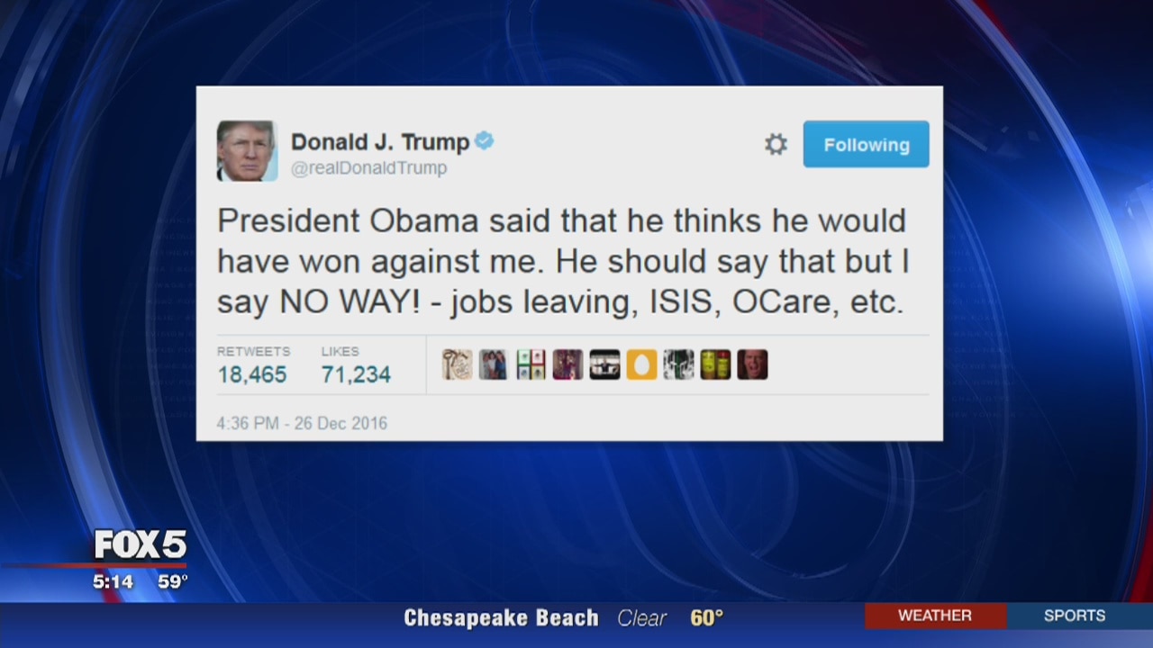 Who would win between Obama or Trump?