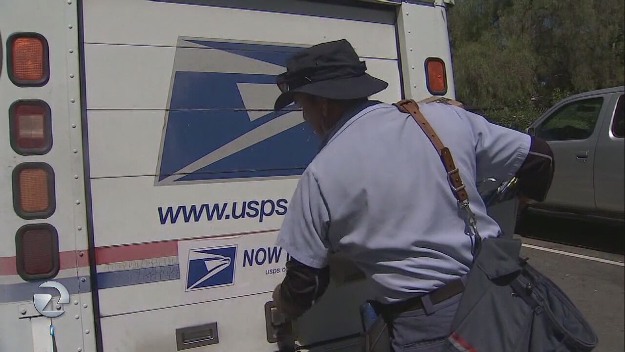 Mail truck theft