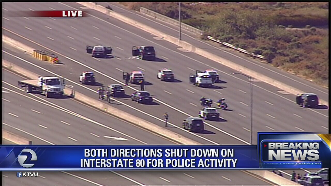 Chase for Fairfield homicide suspect shuts down I-80