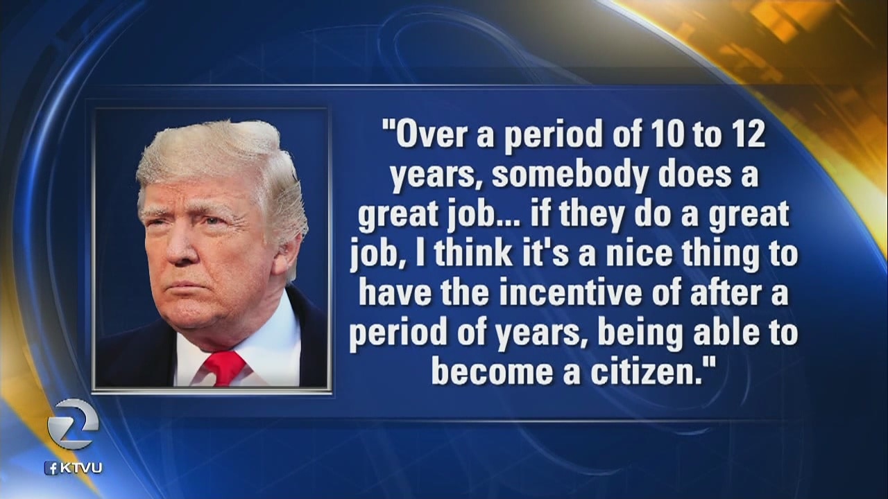 Democrats buoyed by Trump support for Dreamer's citizenship