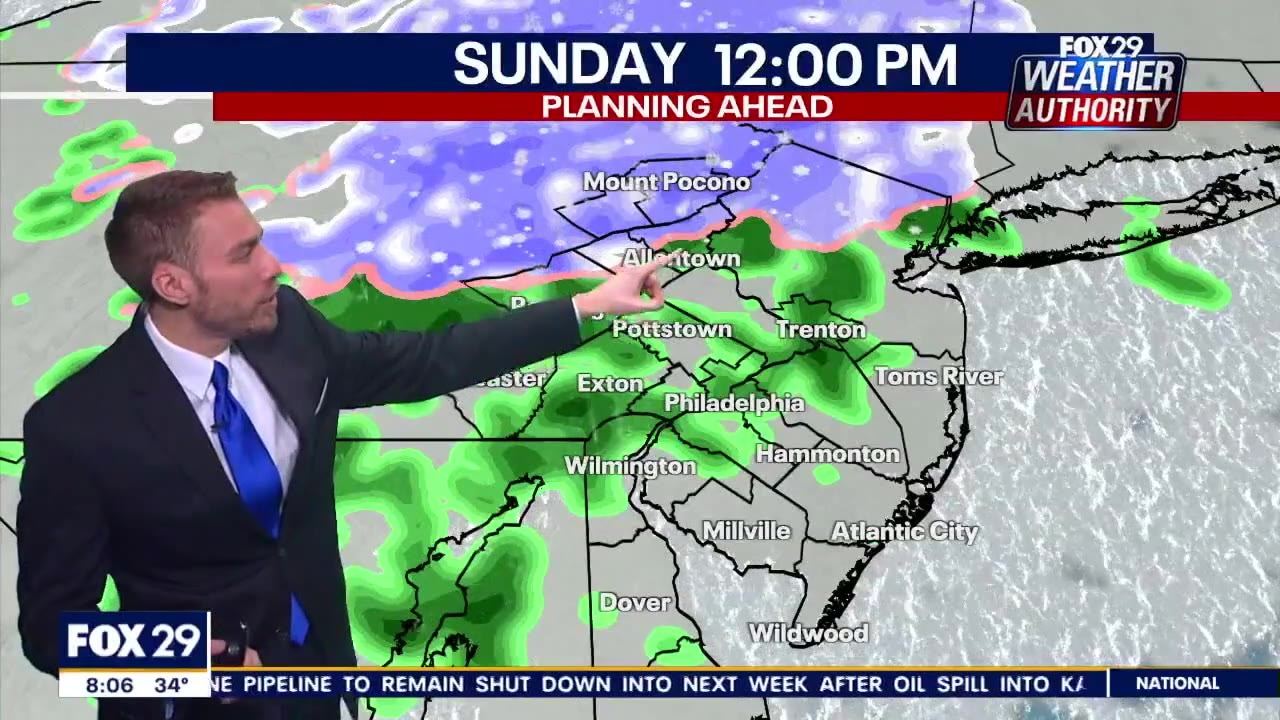 Weather Authority: Saturday forecast