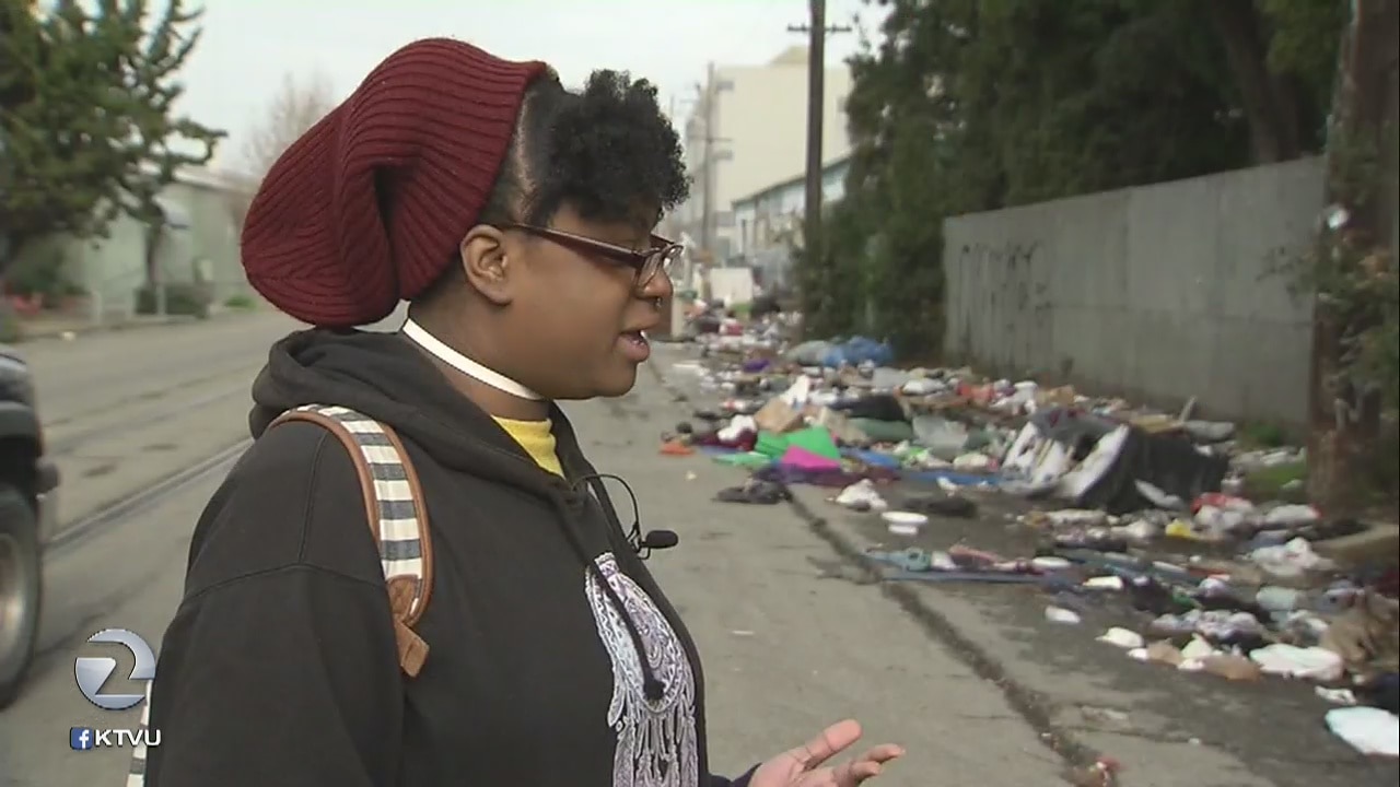 Oakland principal fed up with 'dumping ground' outside school