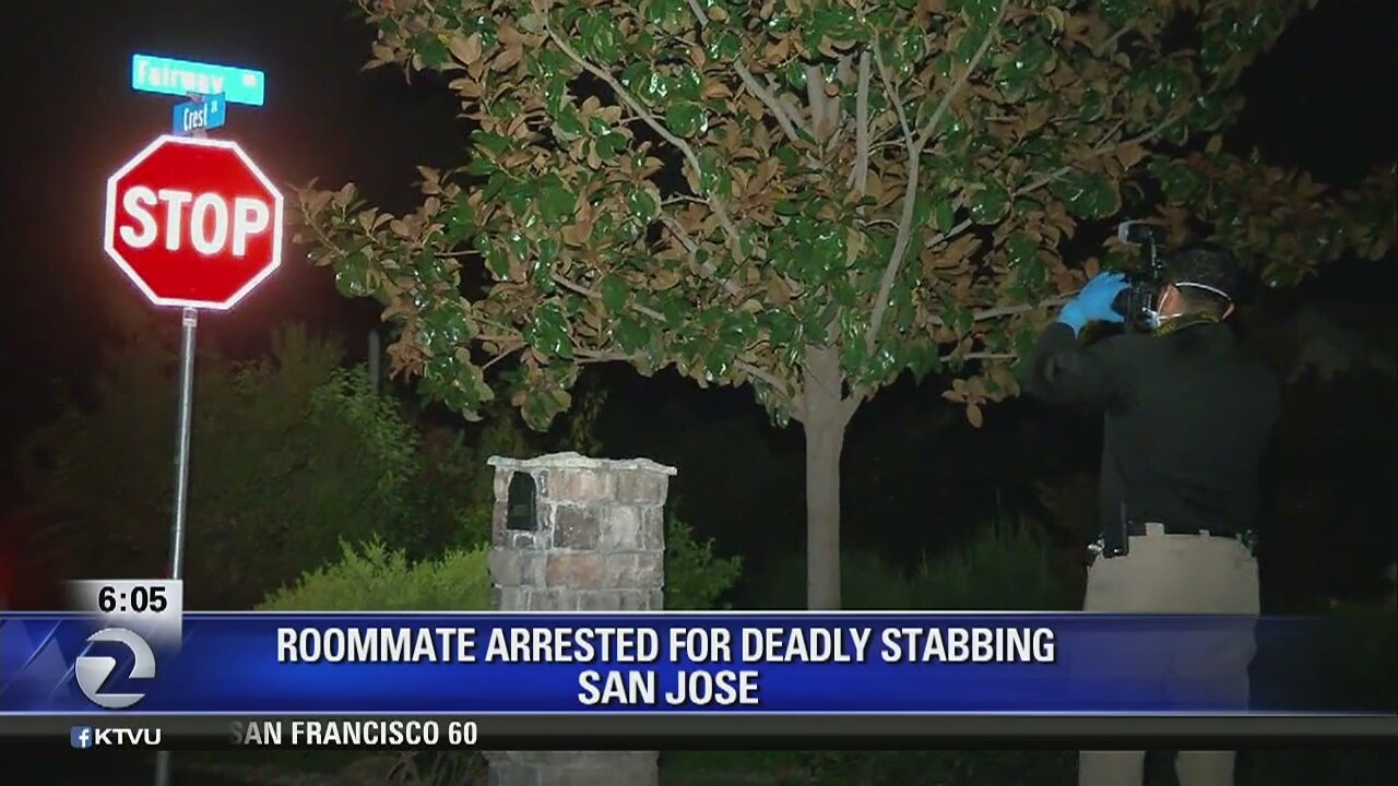 Roommate arrested for deadly stabbing in San Jose