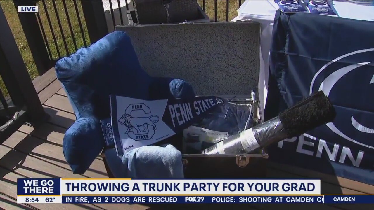 Throwing a trunk part for your graduation