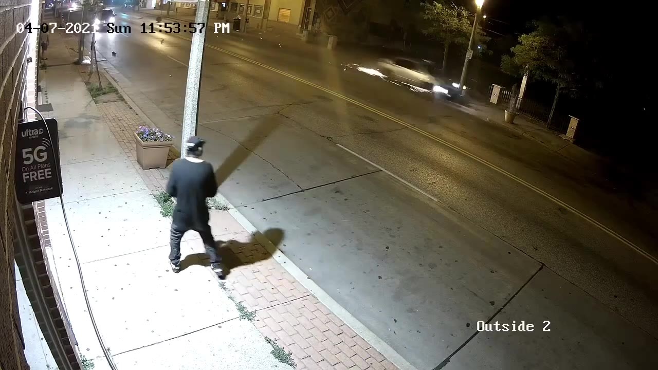 Surveillance video: Crash near Cesar E. Chavez Drive and Washington Street