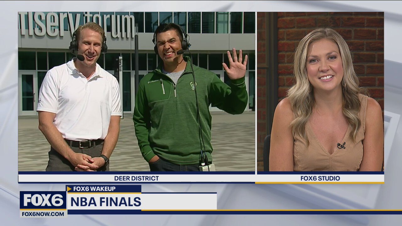 FOX6's Suzanne Spencer has a date to the Bucks game