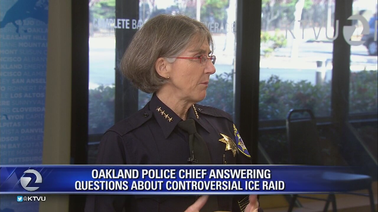 Oakland police chief insists she didn't lie over the ICE raid