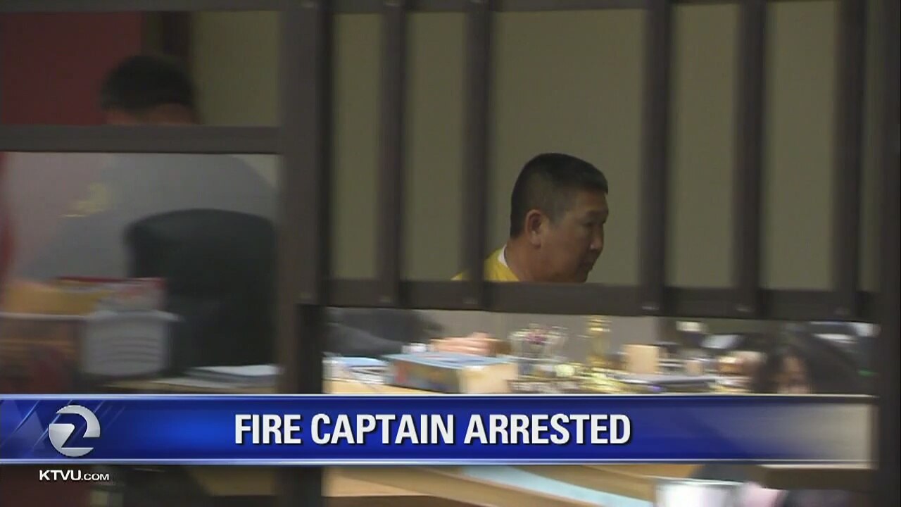Oakland fire captain arrested in child-porn case