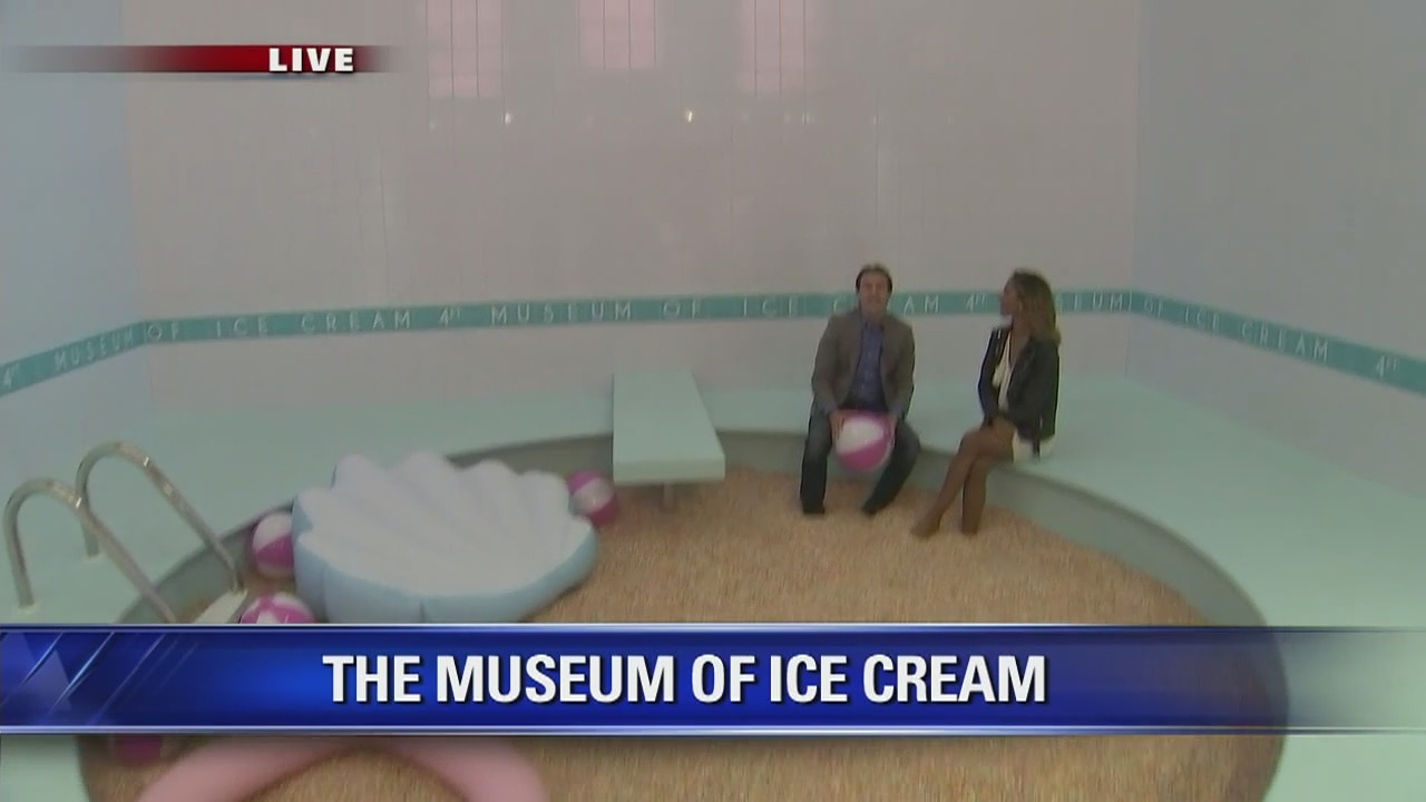 Inside the Sprinkle Pool at the Ice Cream Museum in San Francisco