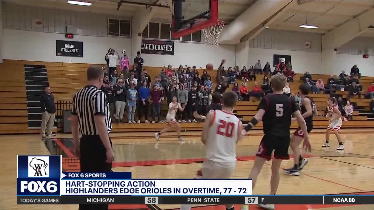 Boys Basketball - Homestead vs Hartford